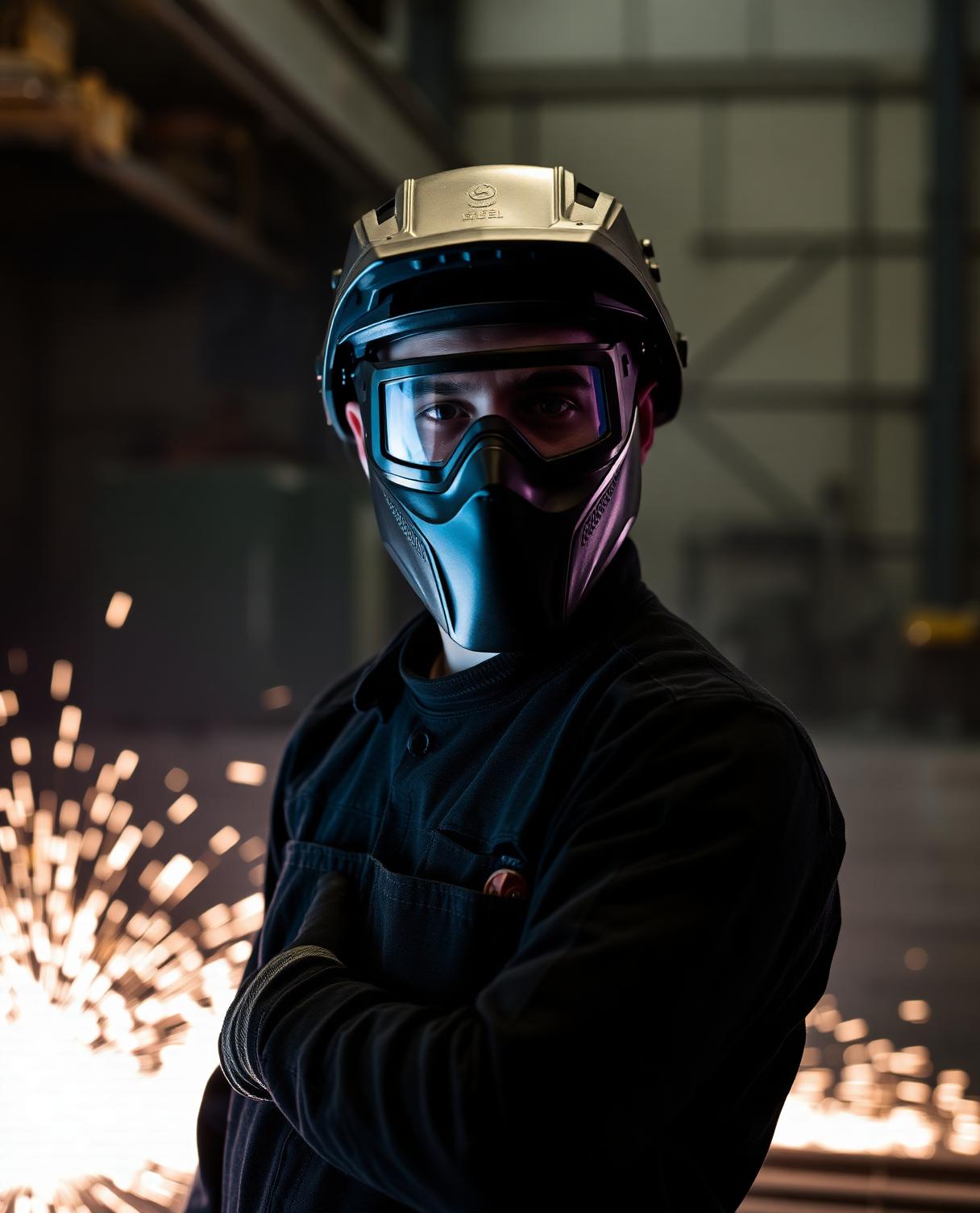 Soudeur ATS Métal au travail